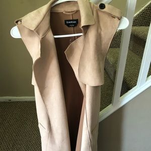 Suede vest